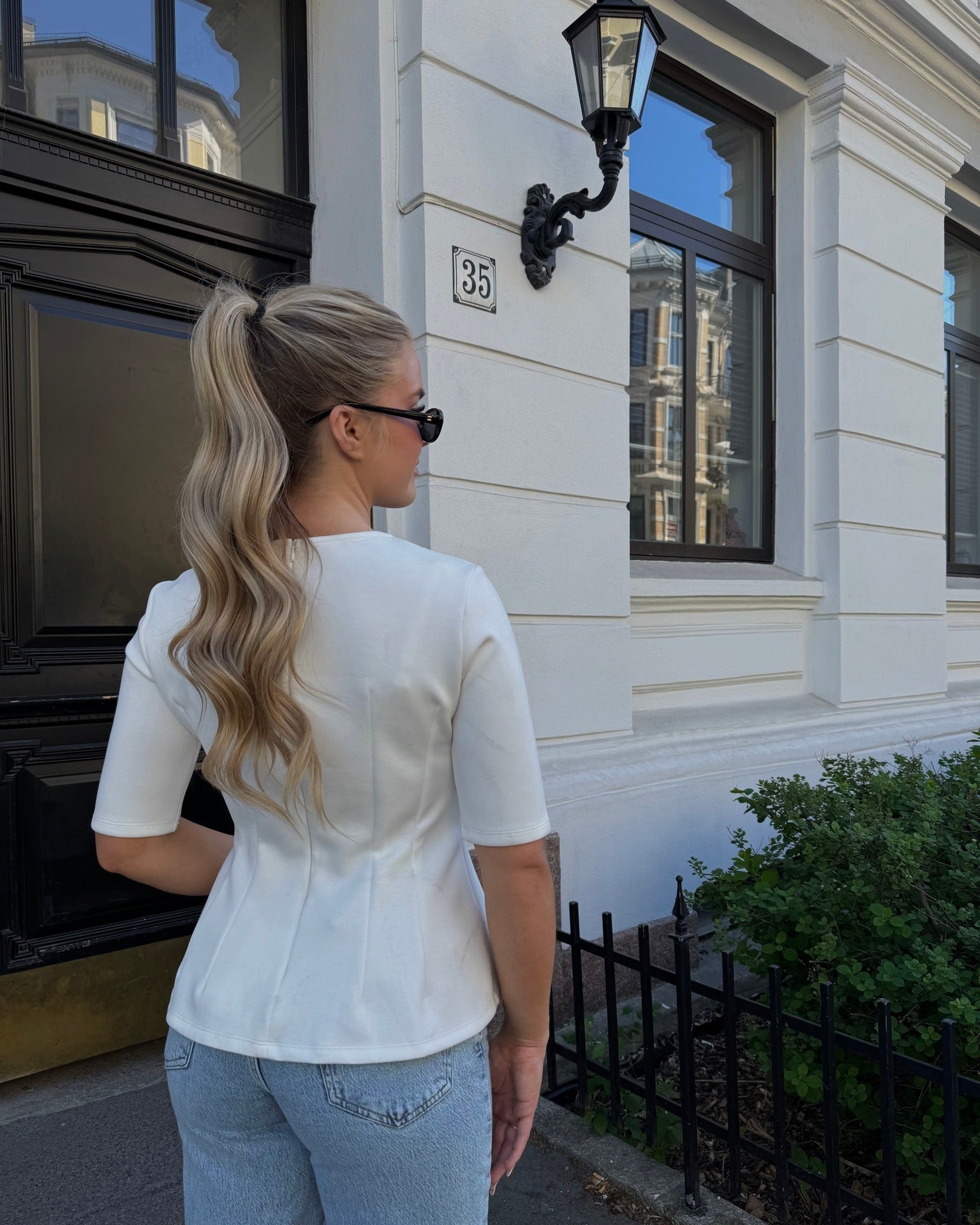 OBJDORINA Top - Cloud Dancer